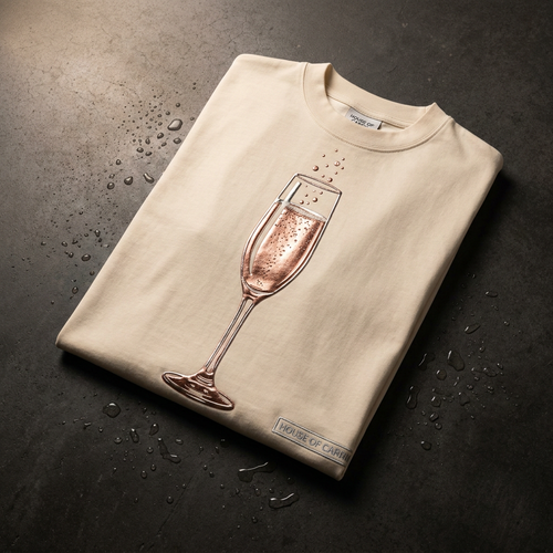 BOUJEE BOUJUA Champagne Hour Tee