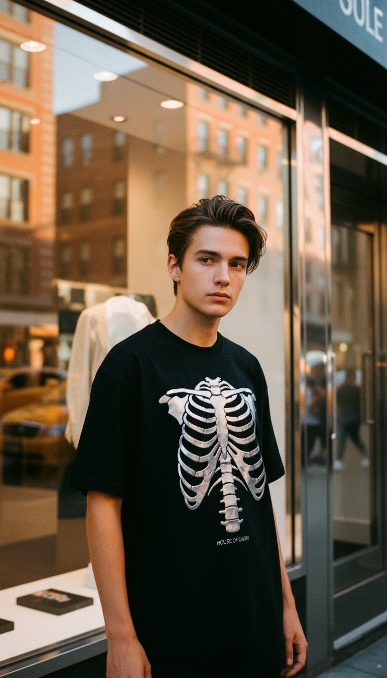 carri-chrome-ribcage-tee lifestyle