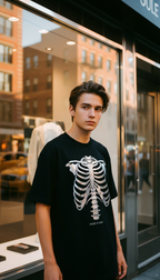 carri-chrome-ribcage-tee lifestyle
