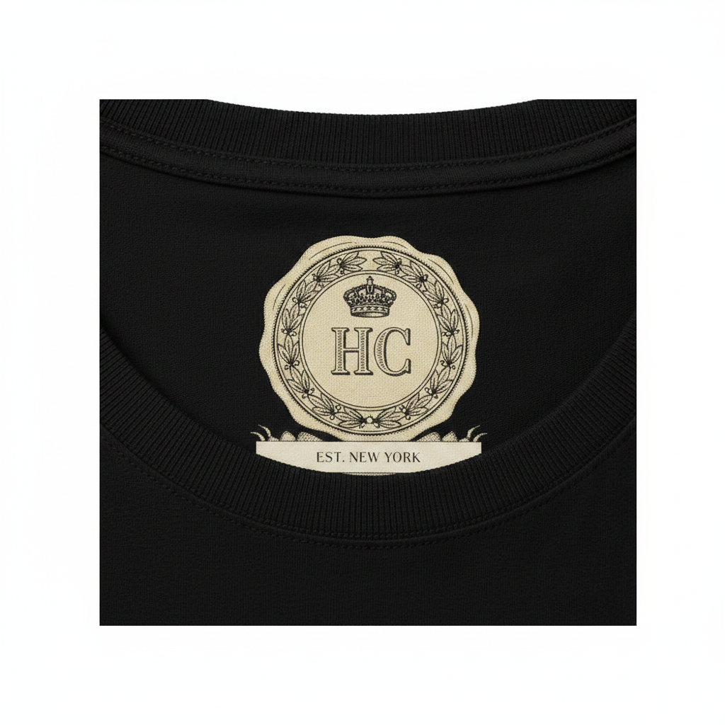 carri-wax-seal-tee-house-of-carri inside-neck label