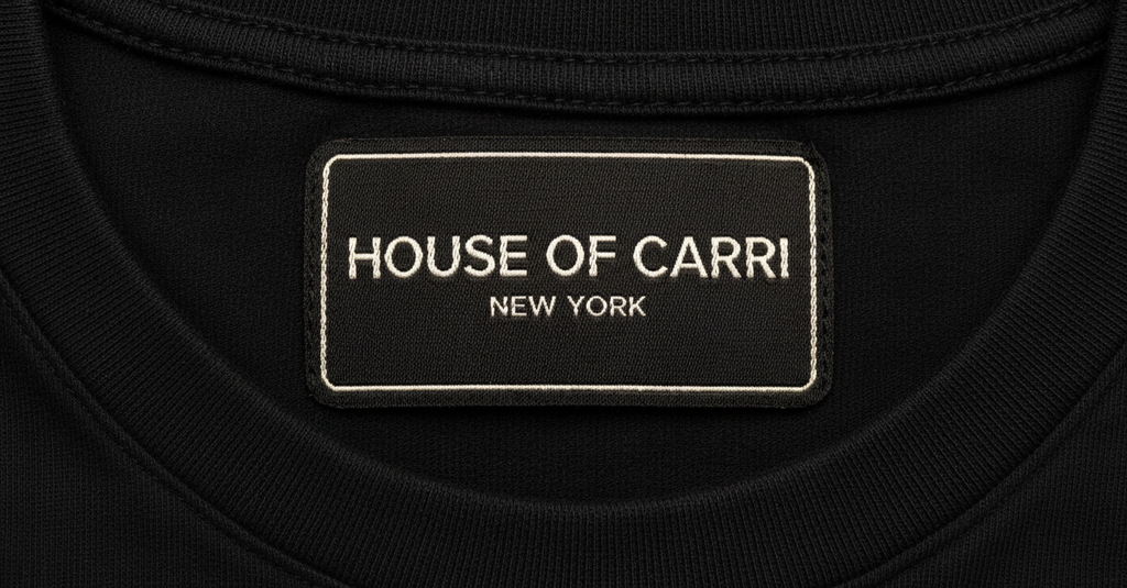 carri-members-only-tee-house-of-carri inside-neck label