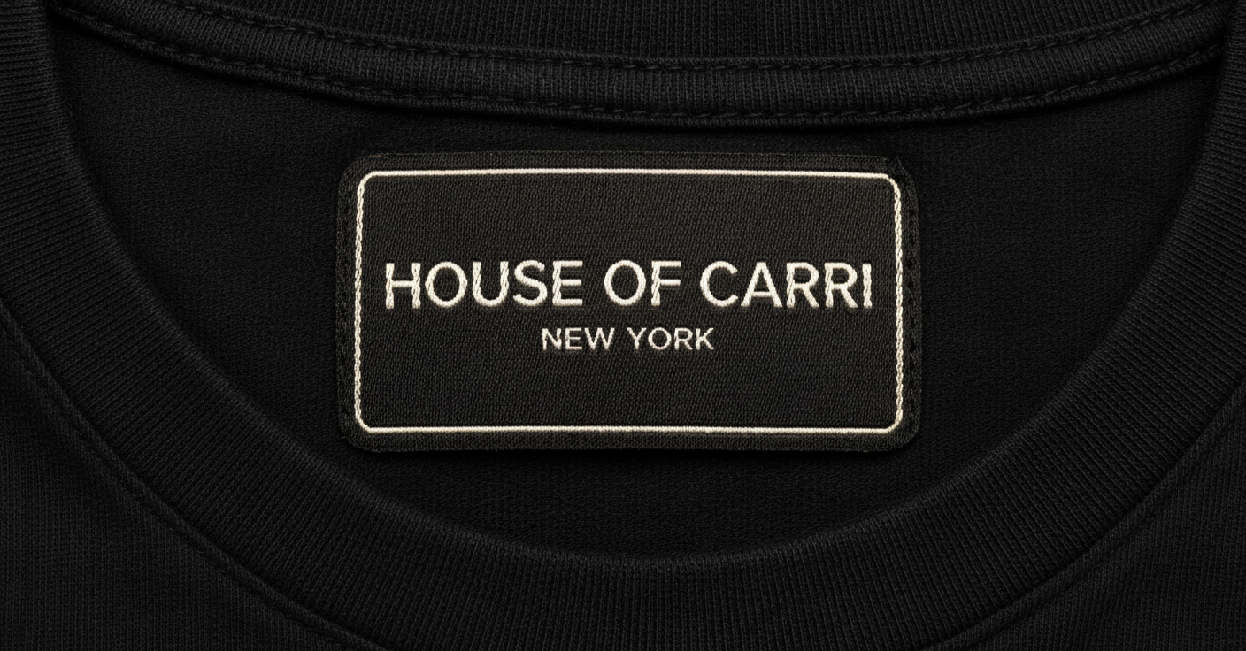 carri-members-only-tee-house-of-carri inside-neck label