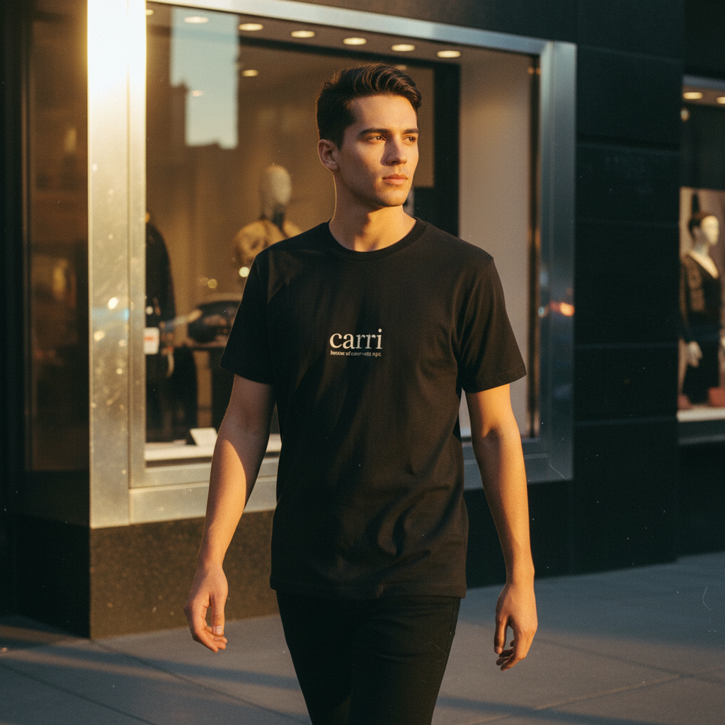 carri-quiet-wordmark-tee-drop-05 lifestyle