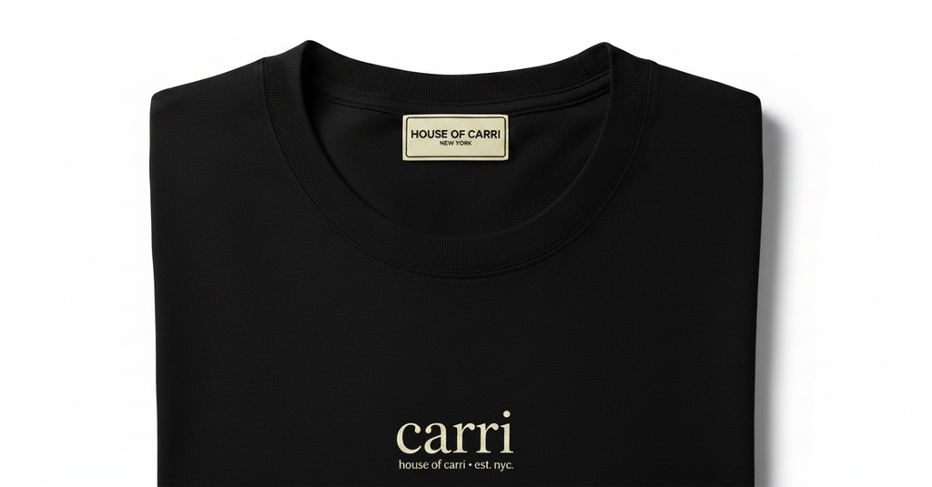 carri-quiet-wordmark-tee-drop-05 inside-neck label