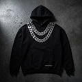 CARRI Chrome Chain Hoodie