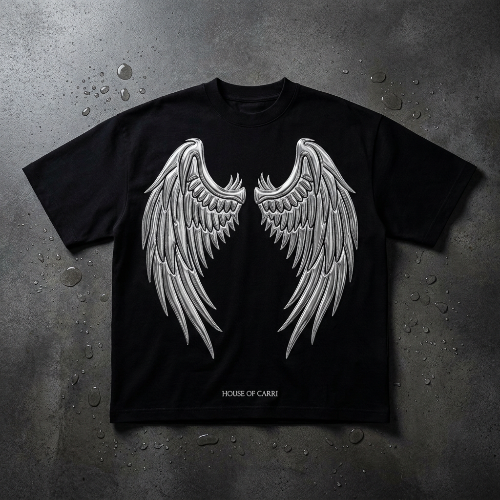 CARRI Chrome Wing Tee