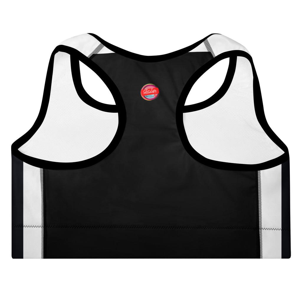 BOUJEE BOUJUA GRAPHIC Padded Sports Bra · BOUJEE BOUJUA · House of Carri