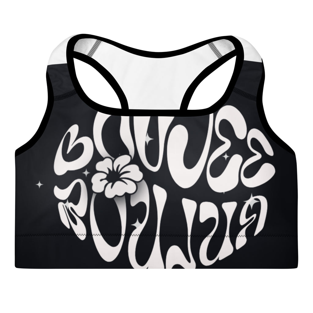 BOUJEE BOUJUA GRAPHIC Padded Sports Bra · BOUJEE BOUJUA · House of Carri