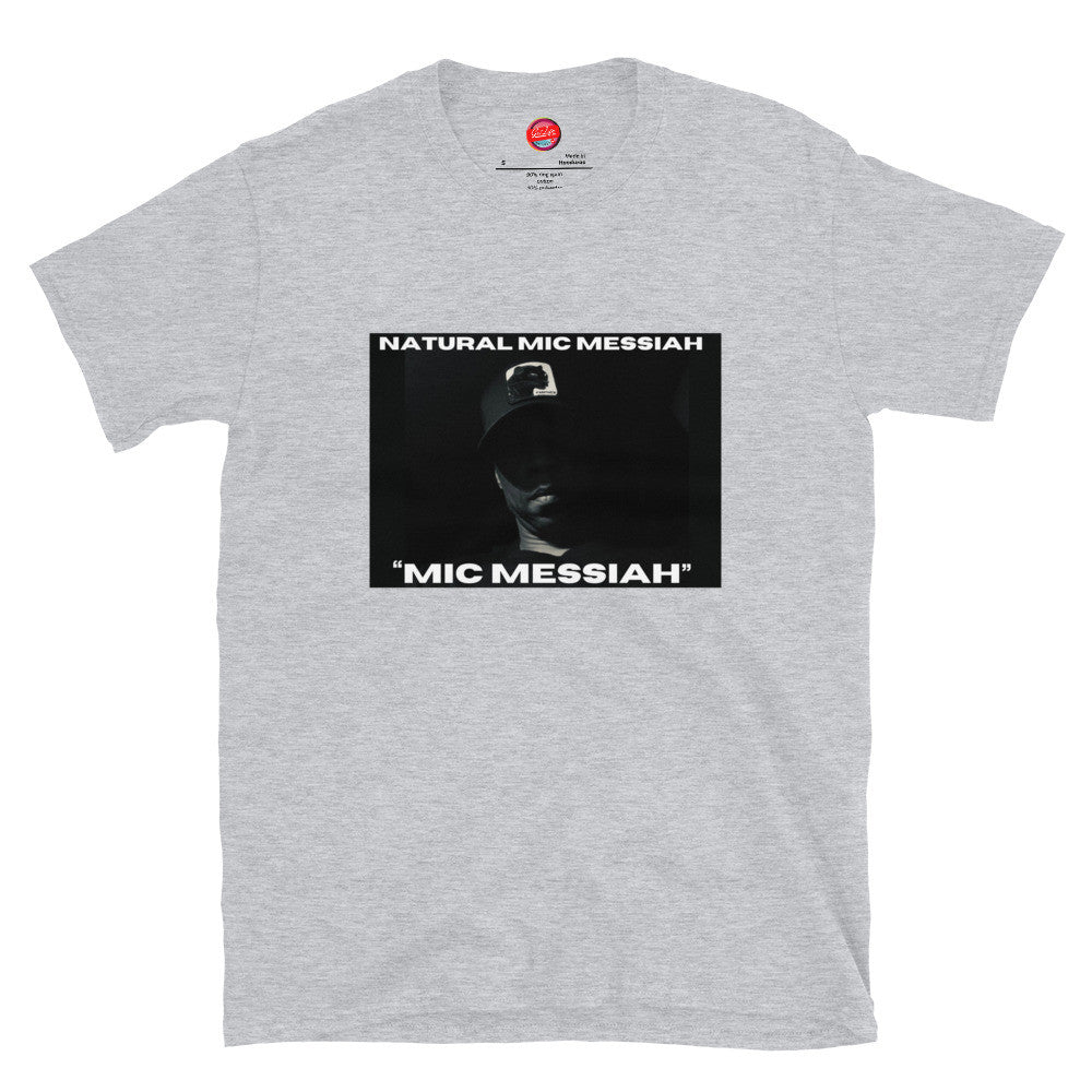 REAL HIP-HOP OFFICIAL NATURAL MIC MESSIAH TEE · House of Carri
