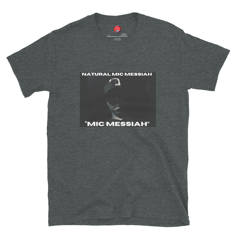REAL HIP-HOP OFFICIAL NATURAL MIC MESSIAH TEE · House of Carri