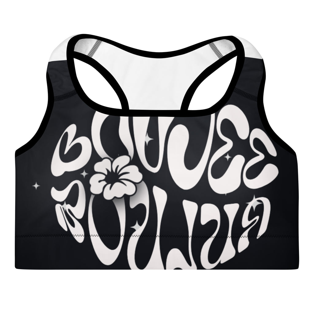 BOUJEE BOUJUA GRAPHIC Padded Sports Bra · BOUJEE BOUJUA · House of Carri